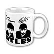 Beatles Fab Four Portraits and Signatures Mug